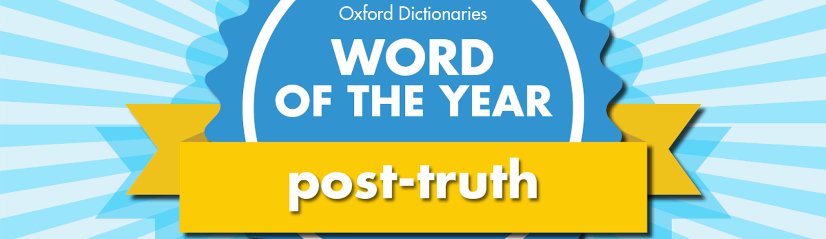 Post-truth word of 2016