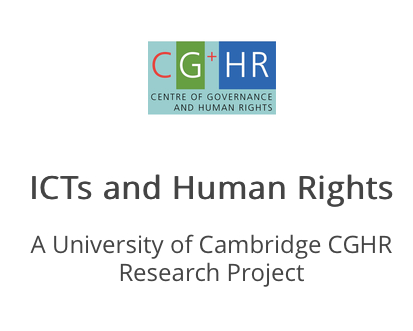 CGHR ICTs and Human Rights Tumblr blog